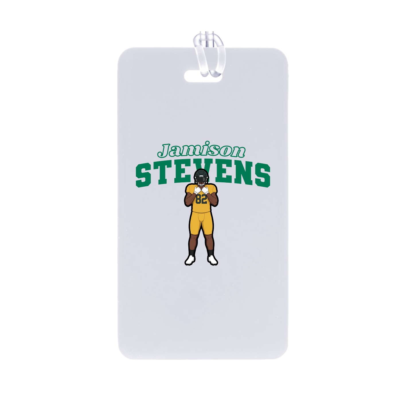 Bag Tag — Name Arch in Classic