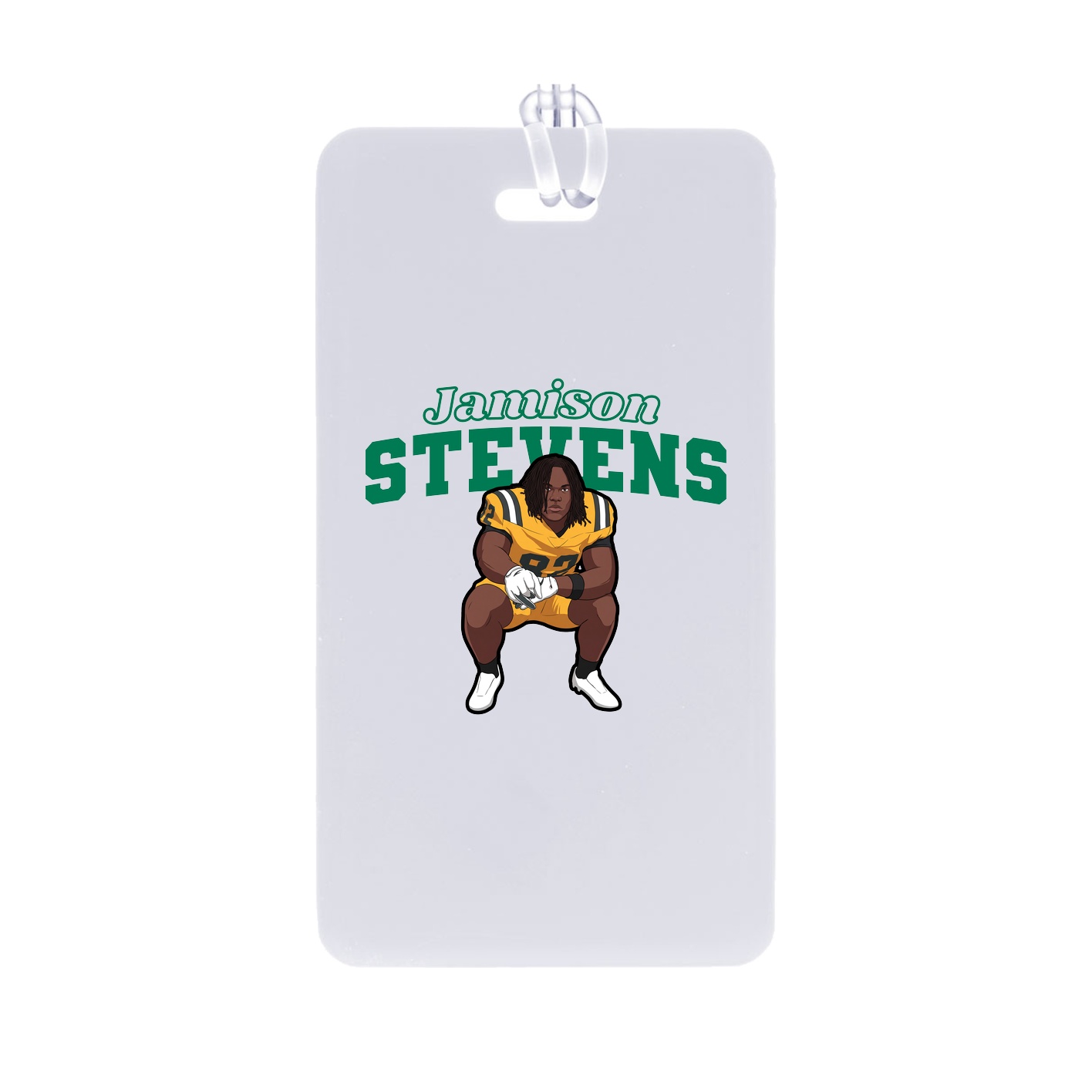 Bag Tag — Name Arch in Classic