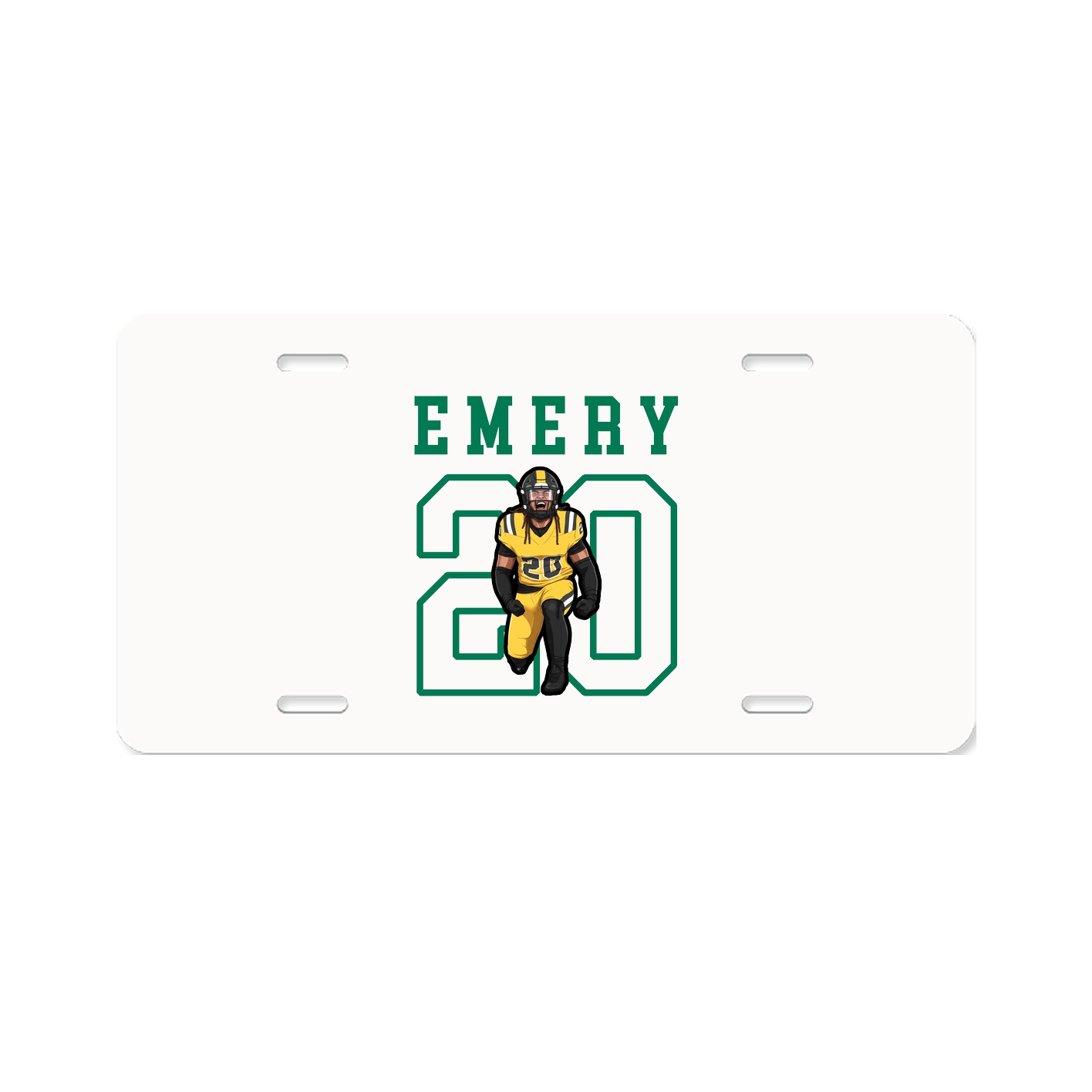 License Plate — Shirsey in Classic