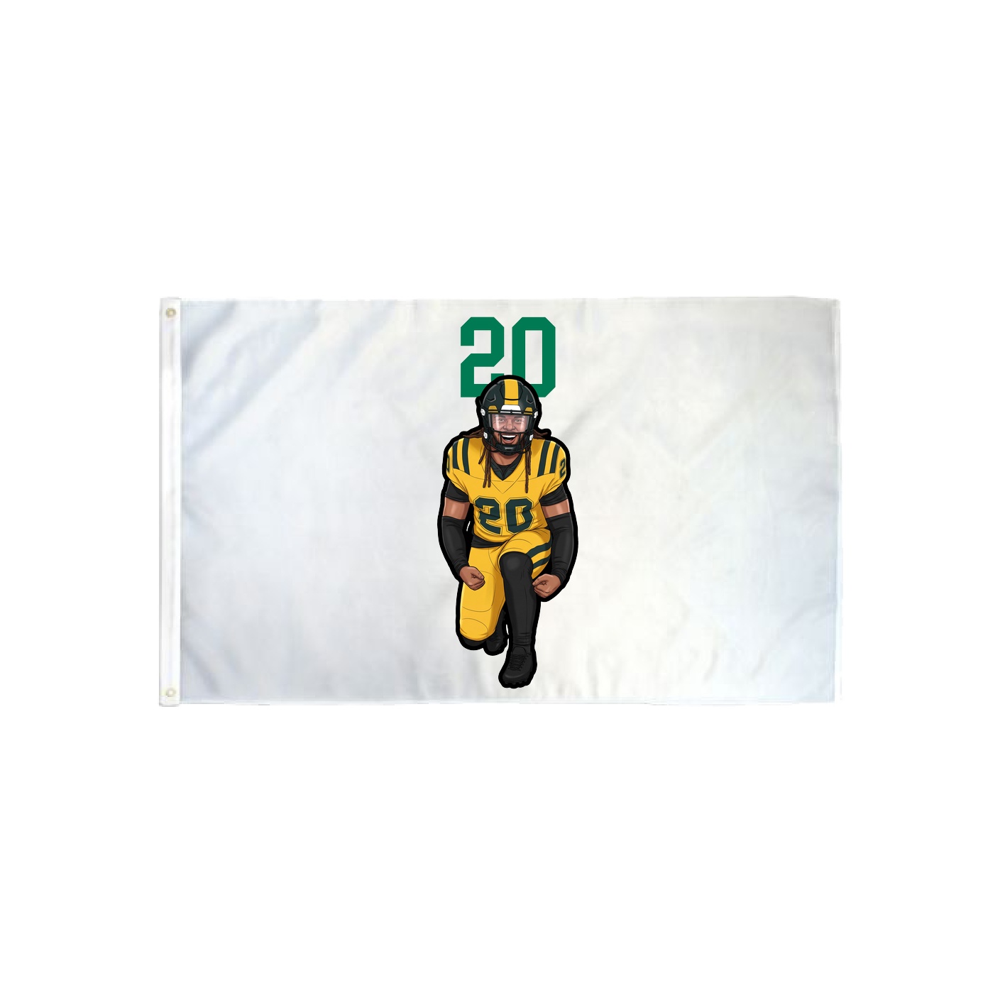 3x5 Flag — Number Top in Classic