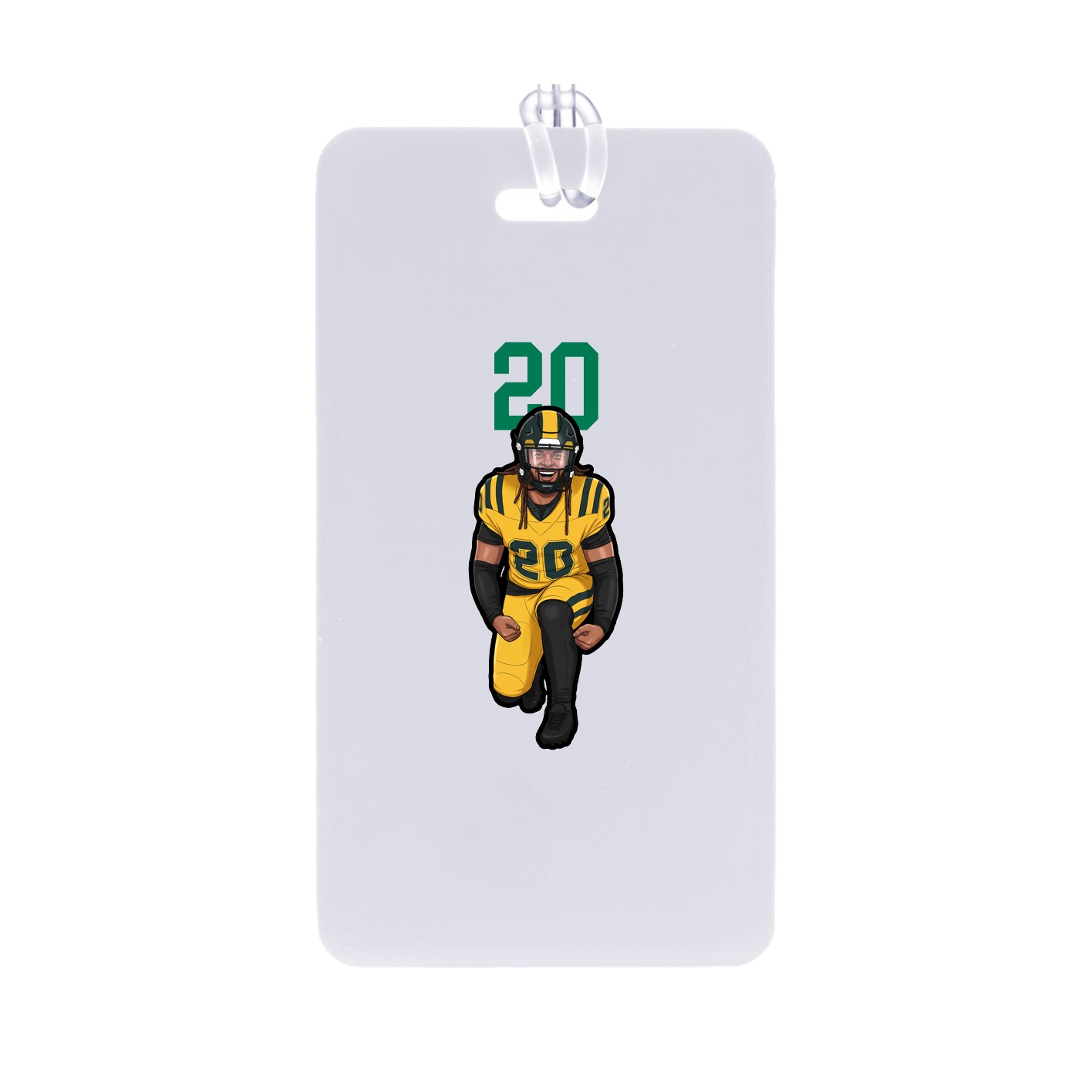 Bag Tag — Number Top in Classic