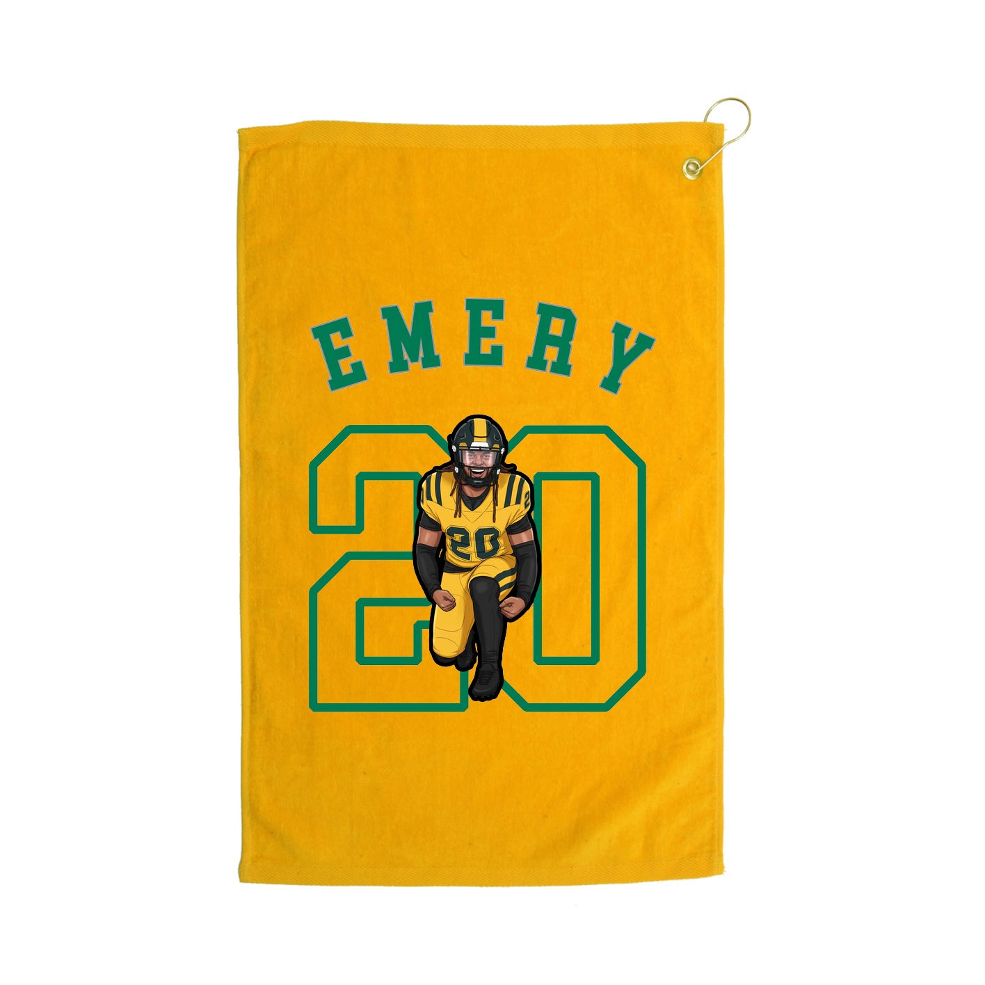 Golf Towel — Shirsey Arch in Gold