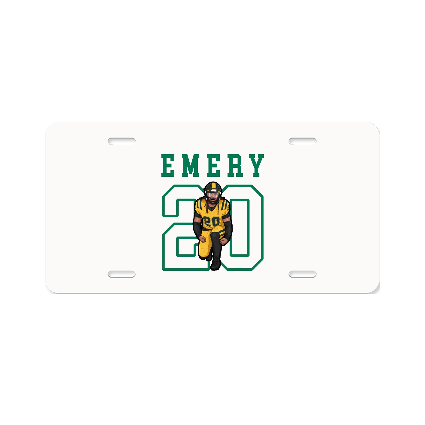 License Plate — Shirsey in Classic