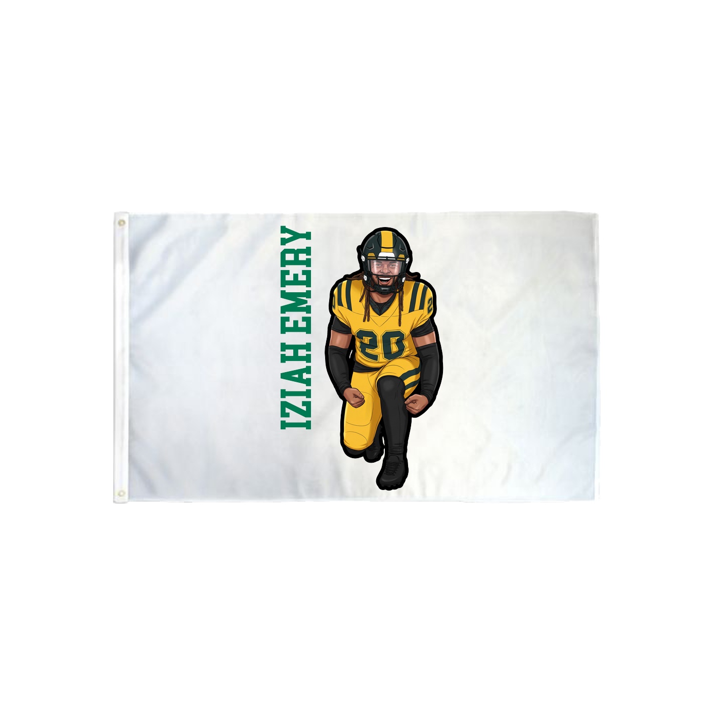 3x5 Flag — Name Vertical in Classic