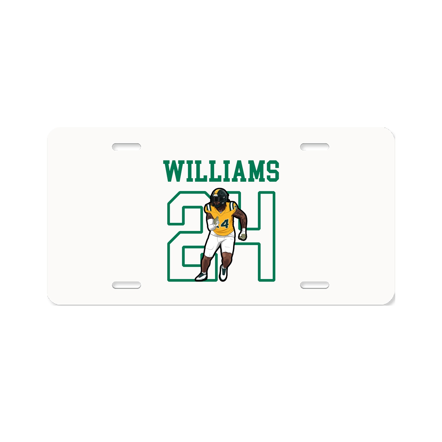 License Plate — Shirsey in Classic