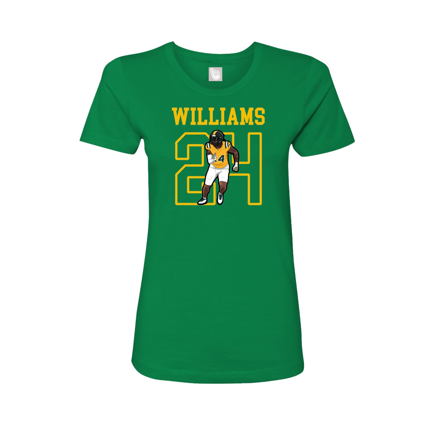 Fitted Women's Tee — Shirsey in Green