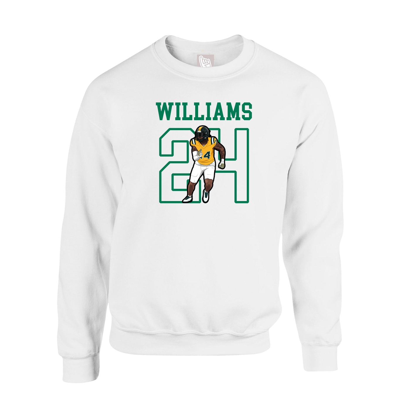 Fleece Crew — Shirsey in White