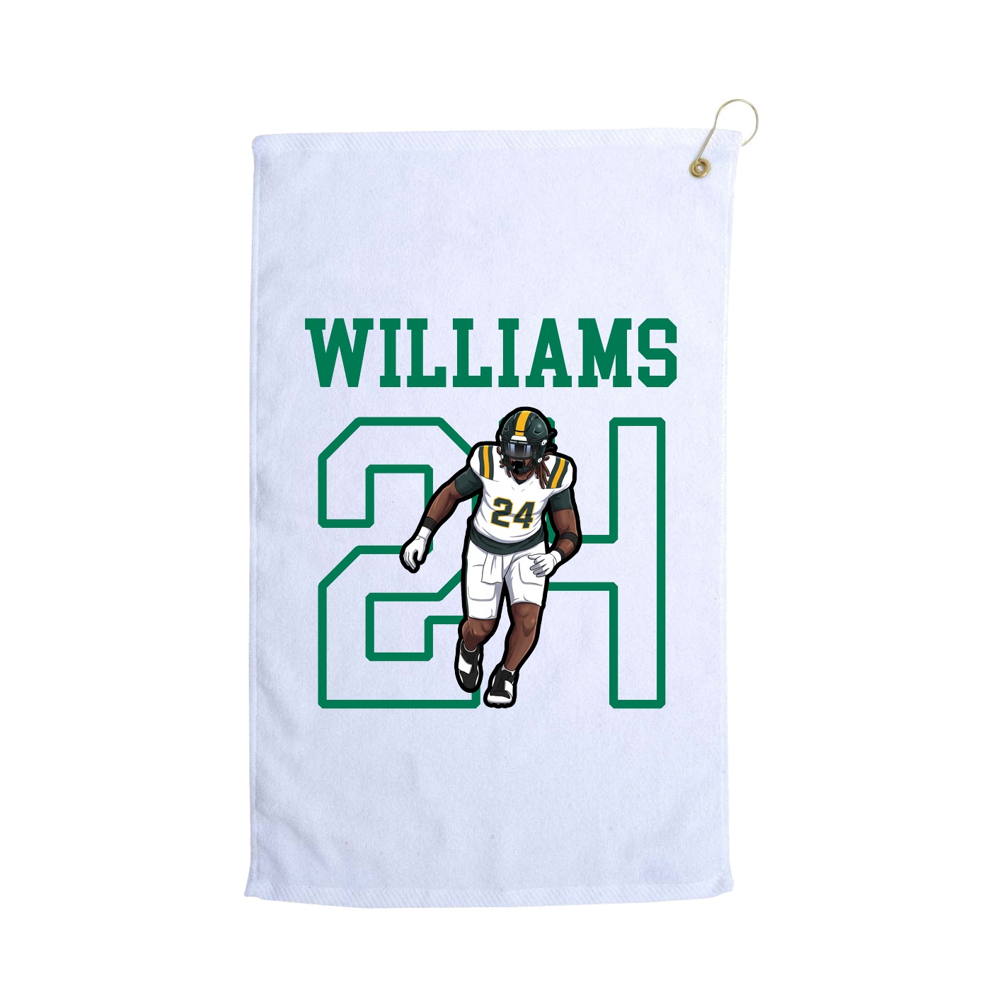 Golf Towel — Shirsey in White