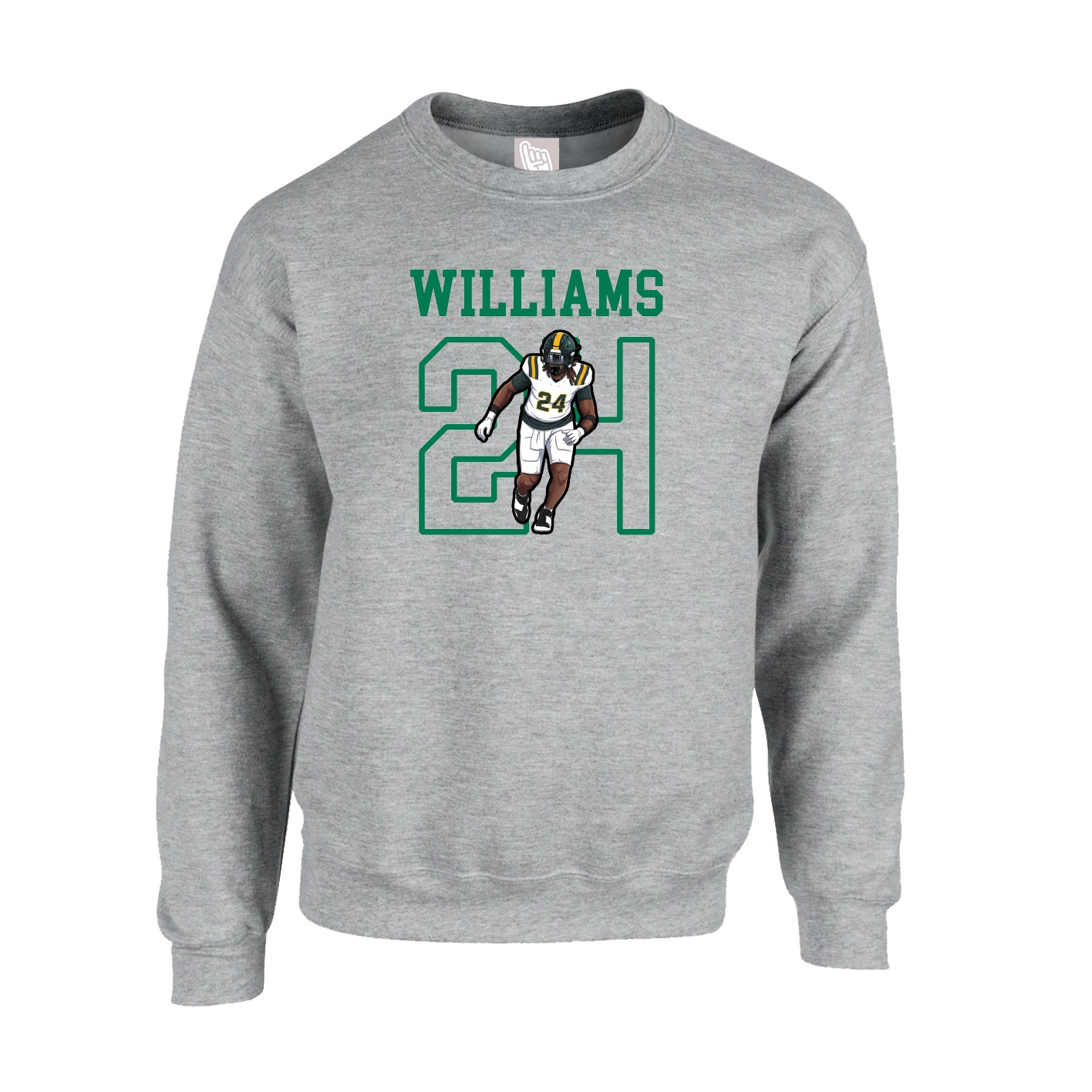 Fleece Crew — Shirsey in Grey