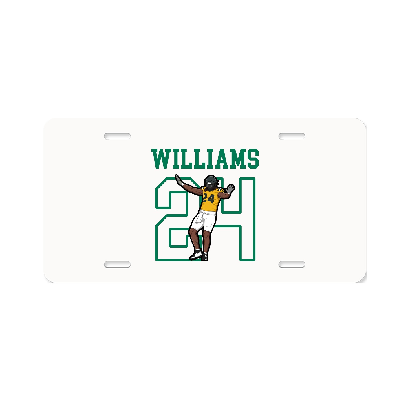 License Plate — Shirsey in Classic