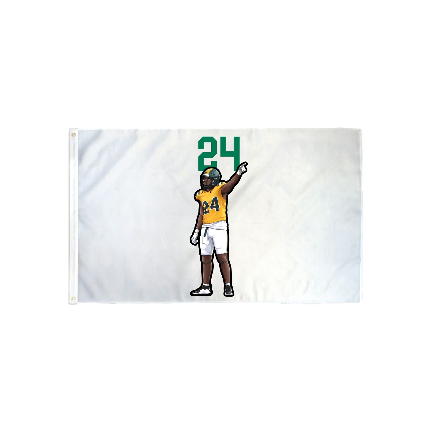 3x5 Flag — Number Top in Classic