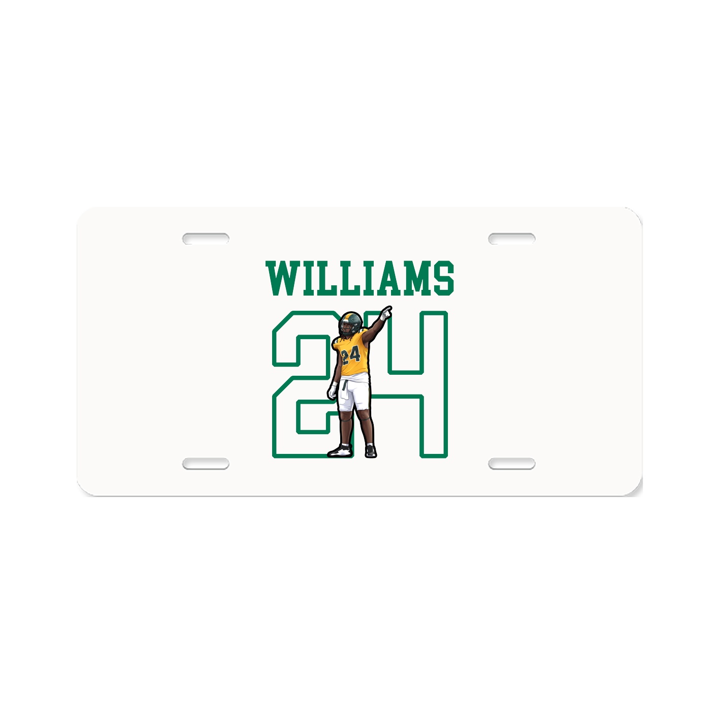 License Plate — Shirsey in Classic