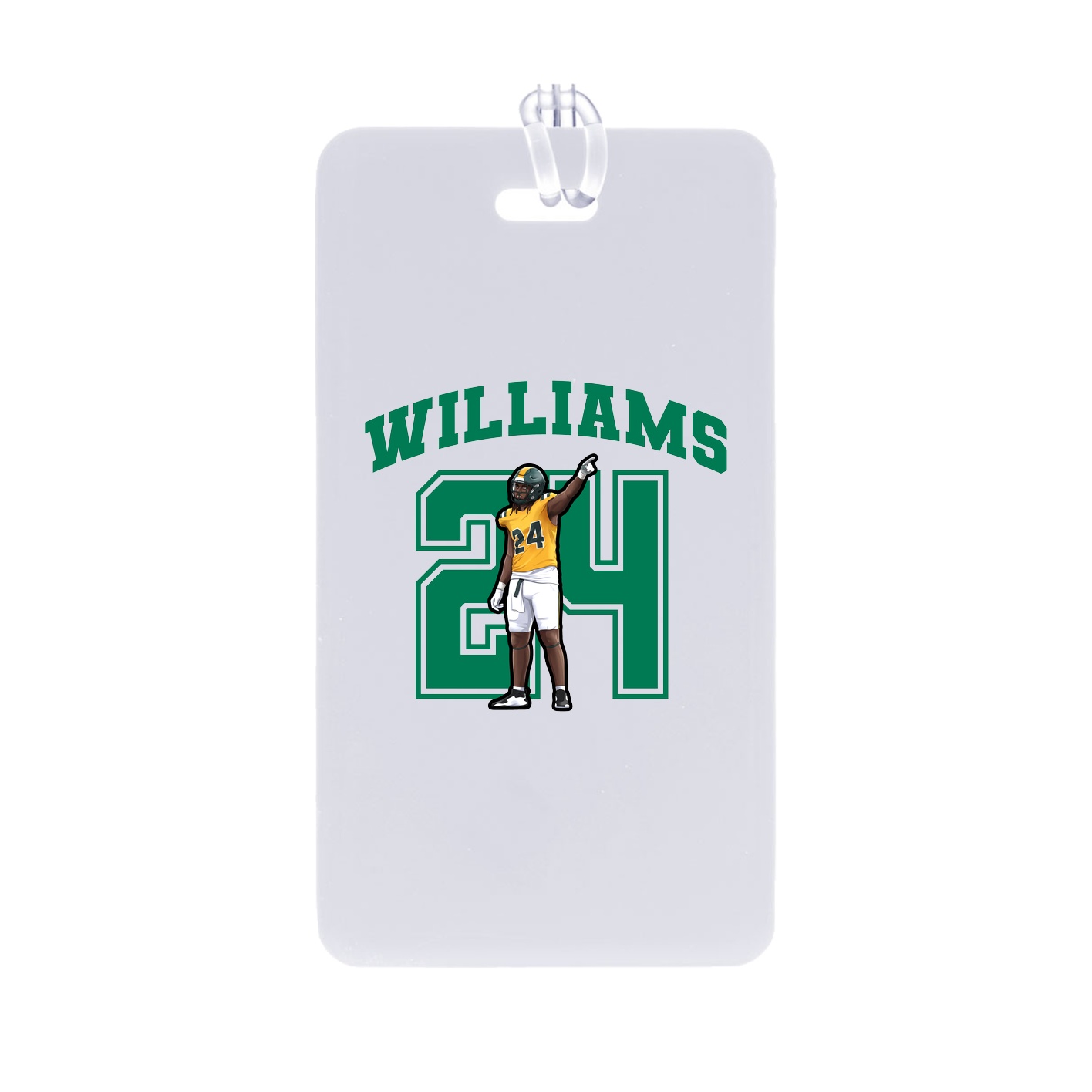Bag Tag — Number in Classic