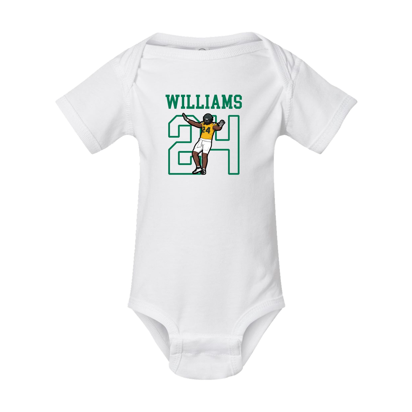 Baby Onesie — Shirsey in White