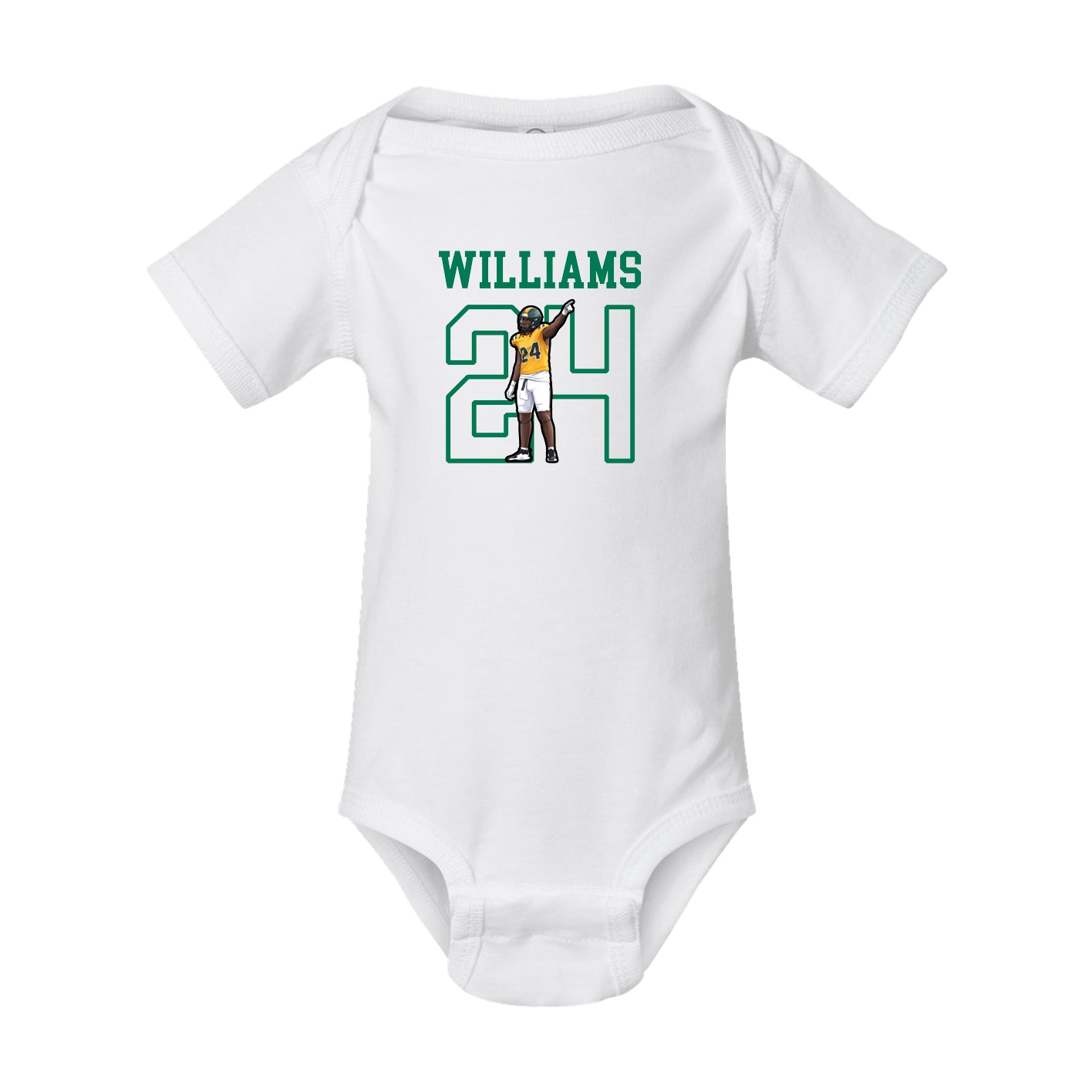 Baby Onesie — Shirsey in White