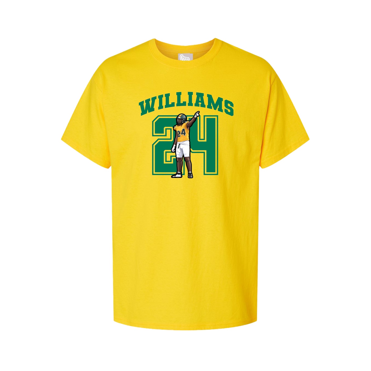 Tee — Number in Gold
