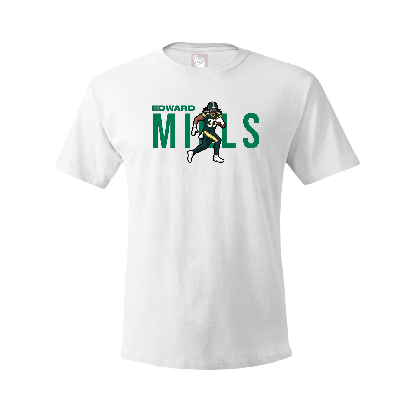 Youth Tee — Player Name in White