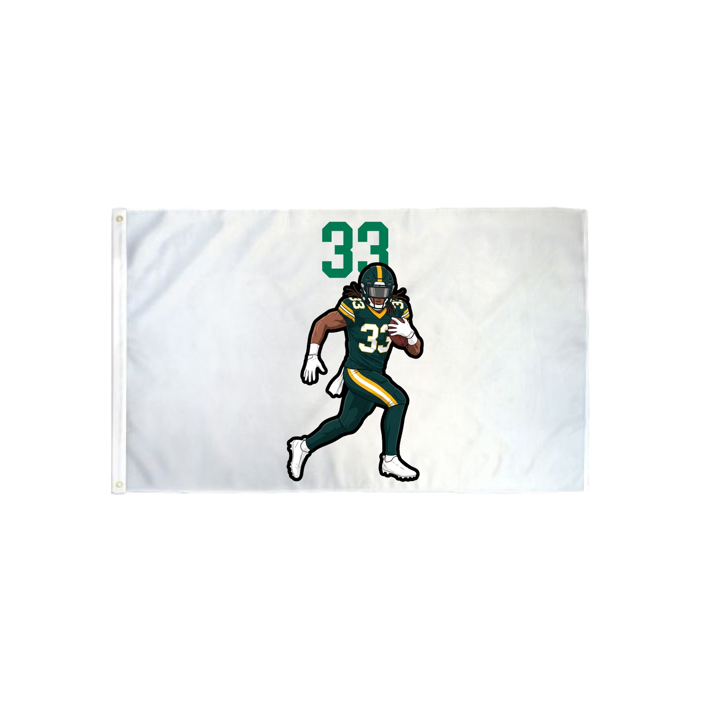 3x5 Flag — Number Top in Classic