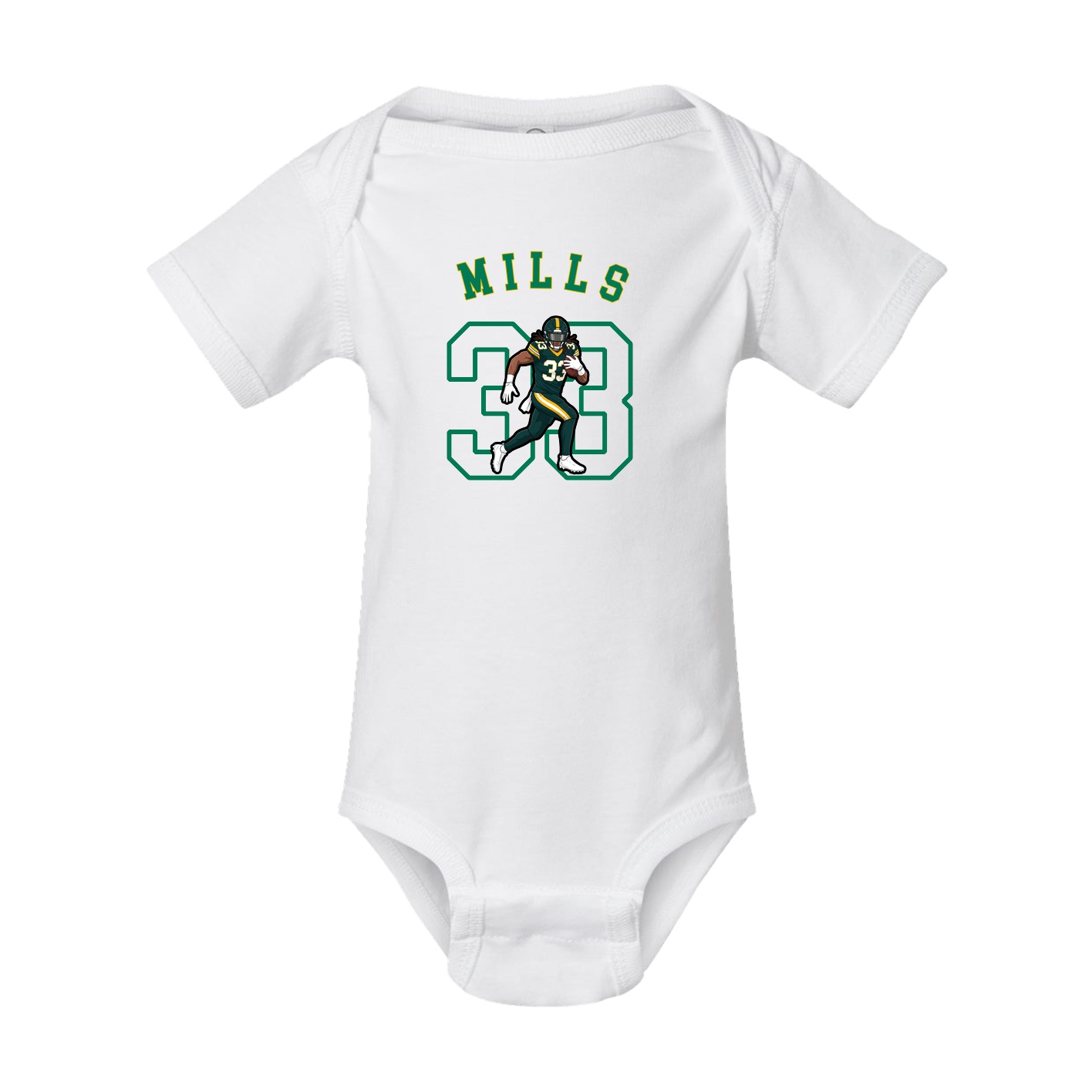 Baby Onesie — Shirsey Arch in White