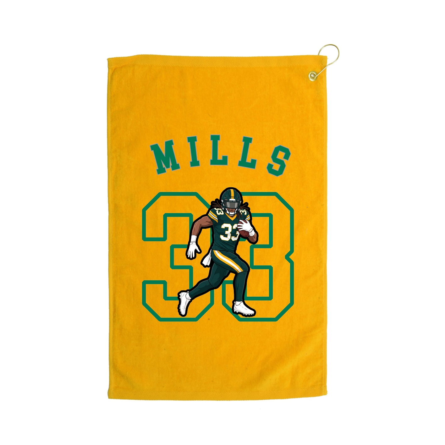 Golf Towel — Shirsey Arch in Gold