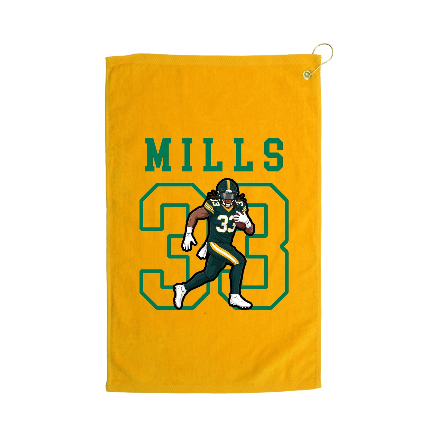 Golf Towel — Shirsey in Gold