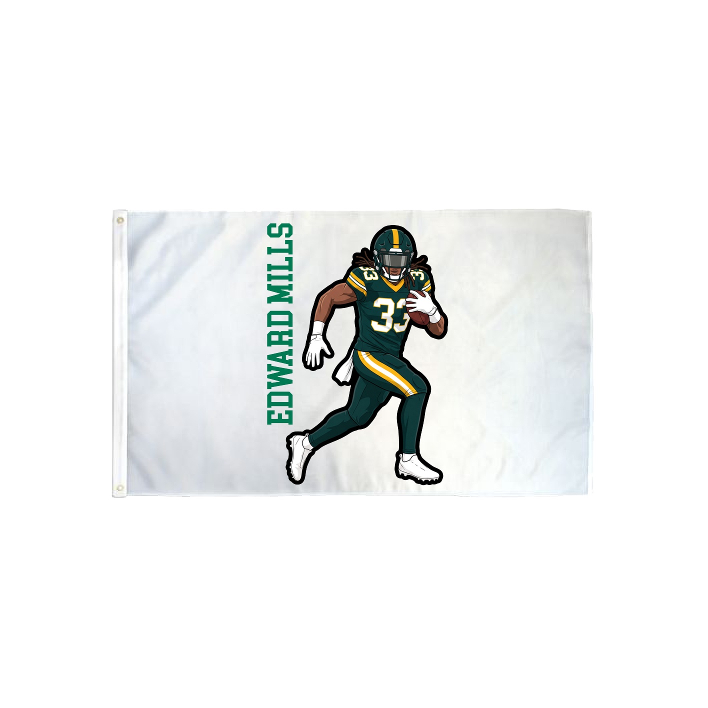 3x5 Flag — Name Vertical in Classic