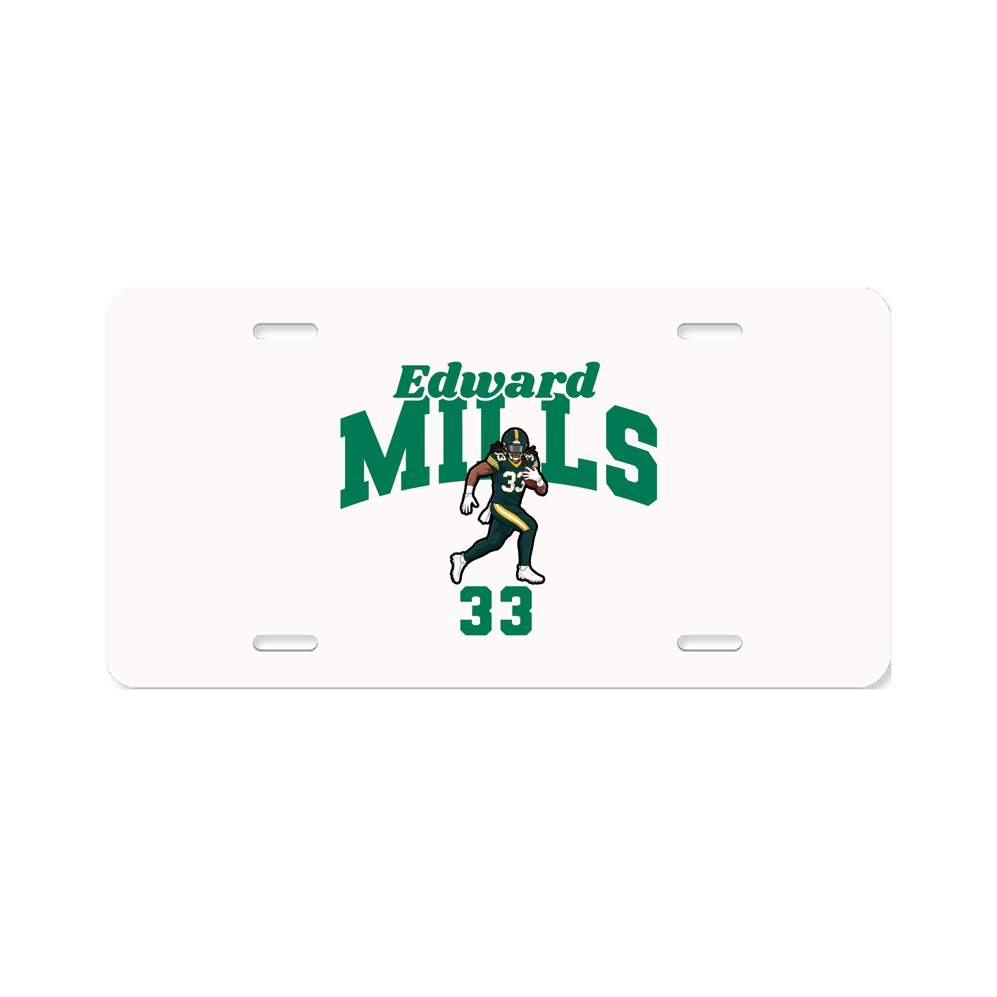License Plate — Signature Arch in Classic