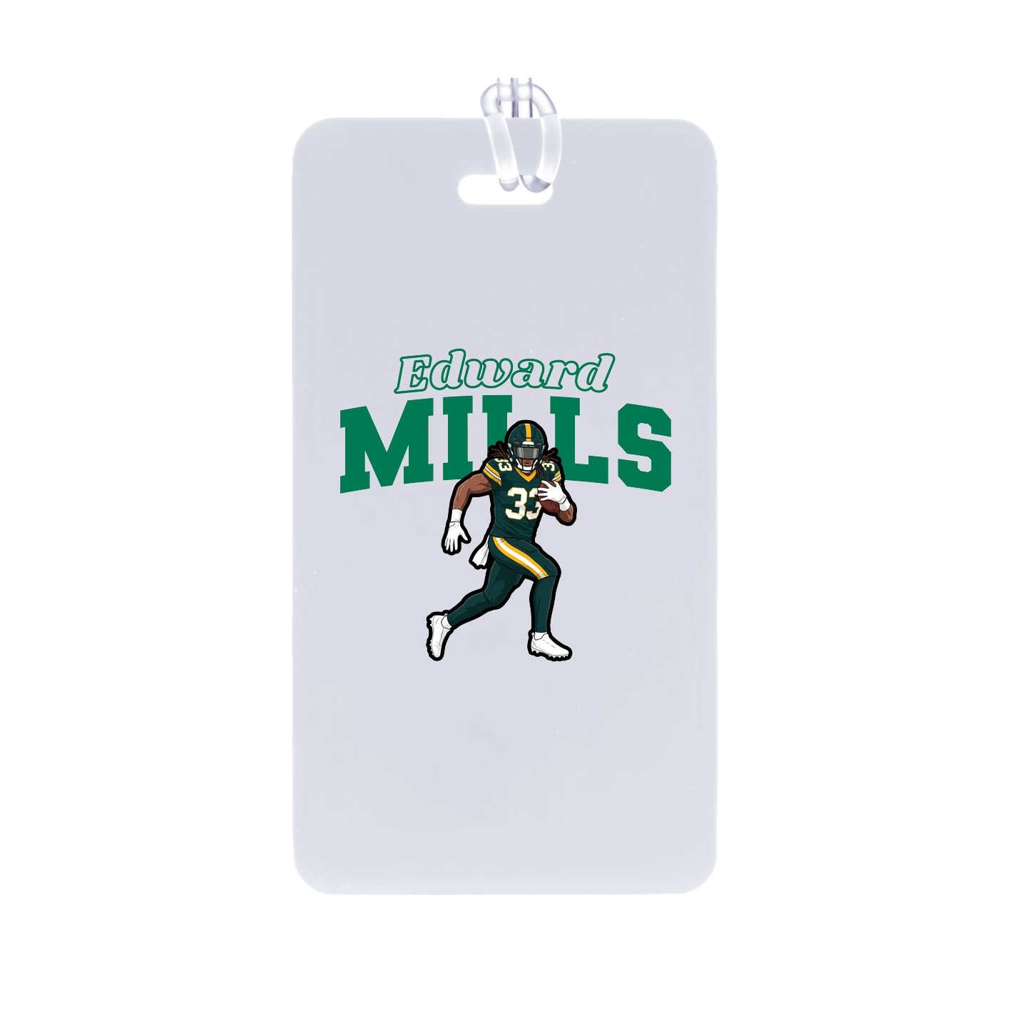 Bag Tag — Name Arch in Classic