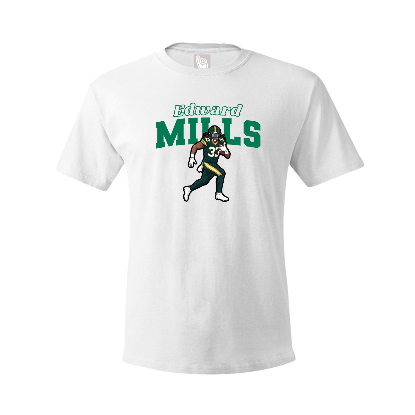 Tee — Name Arch in White