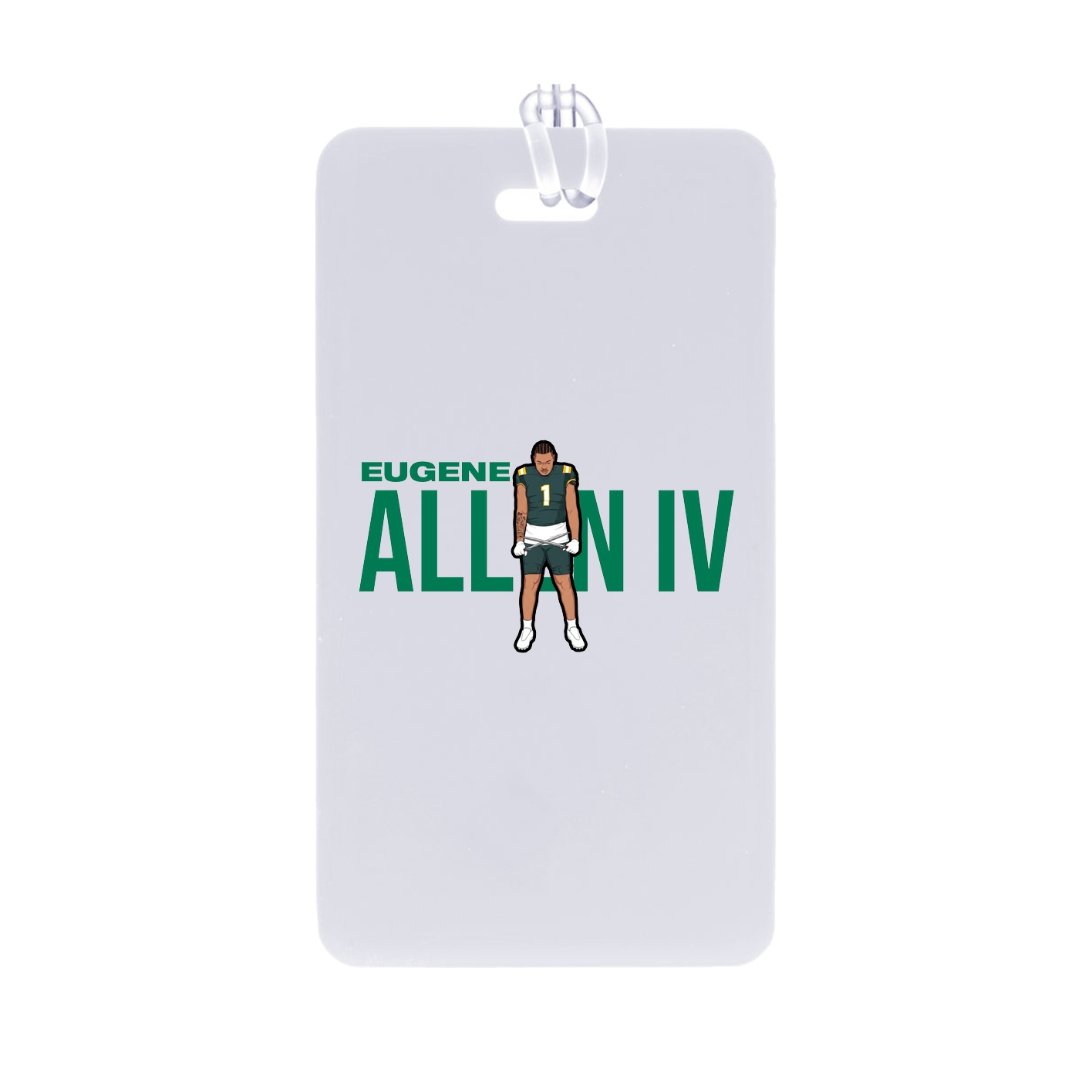 Bag Tag — Player Name in Classic