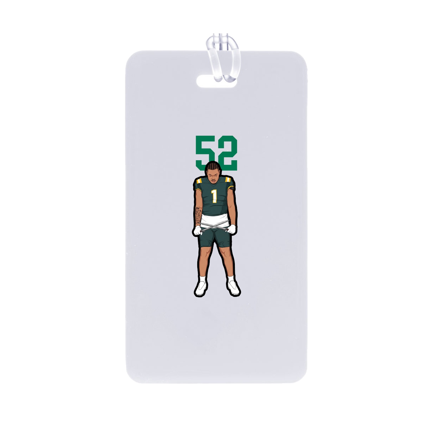 Bag Tag — Number Top in Classic