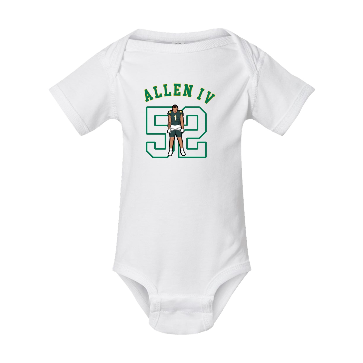 Baby Onesie — Shirsey Arch in White