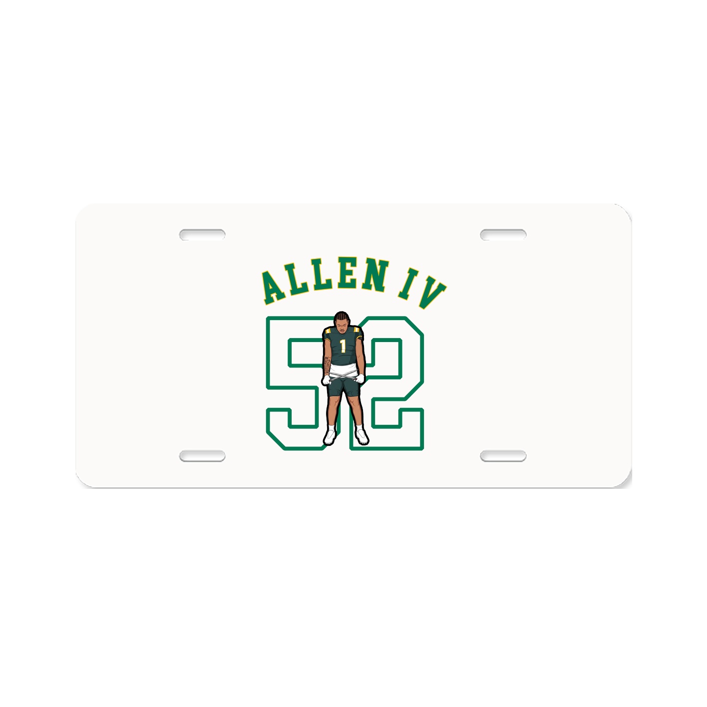 License Plate — Shirsey Arch in Classic