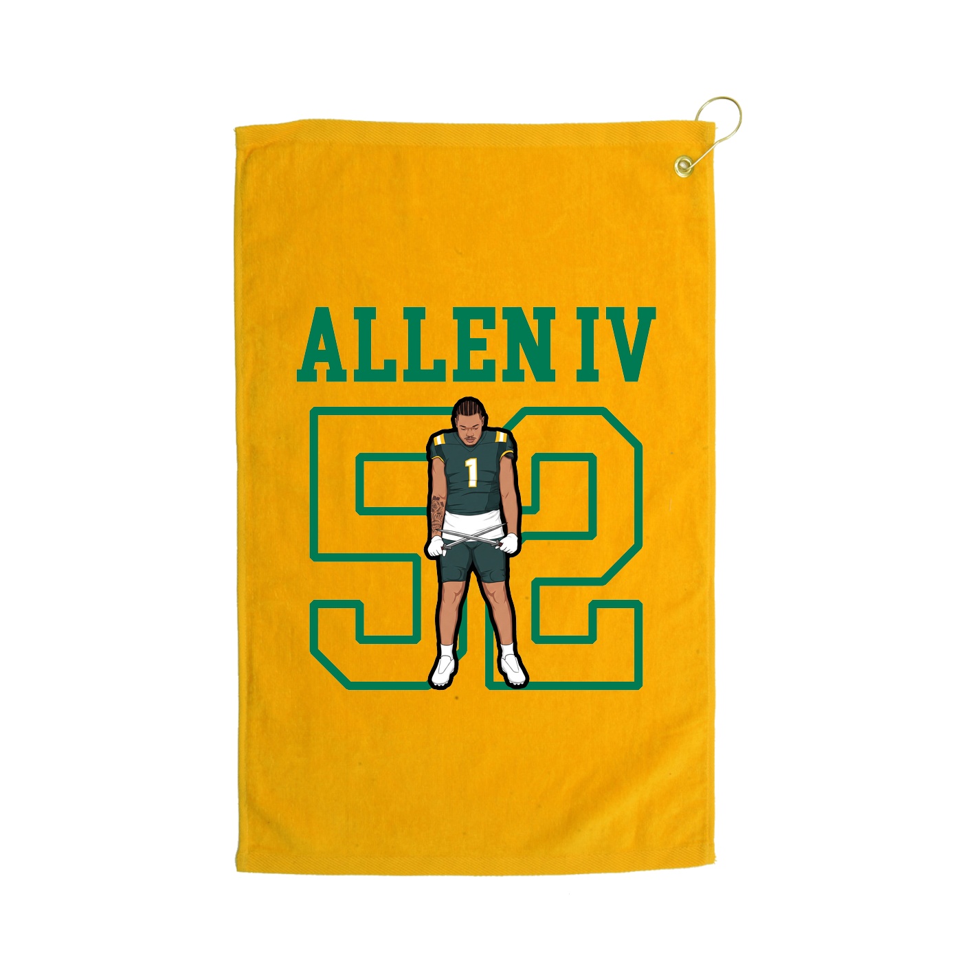 Golf Towel — Shirsey in Gold