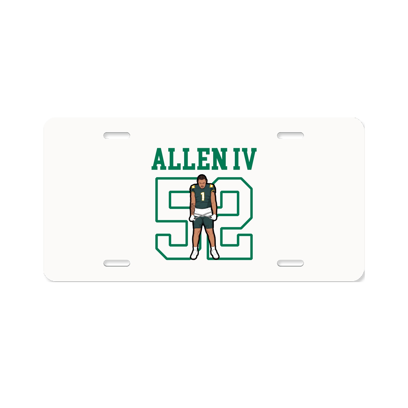 License Plate — Shirsey in Classic