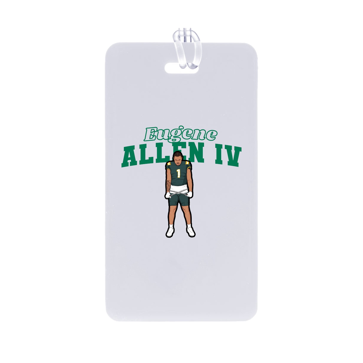 Bag Tag — Name Arch in Classic