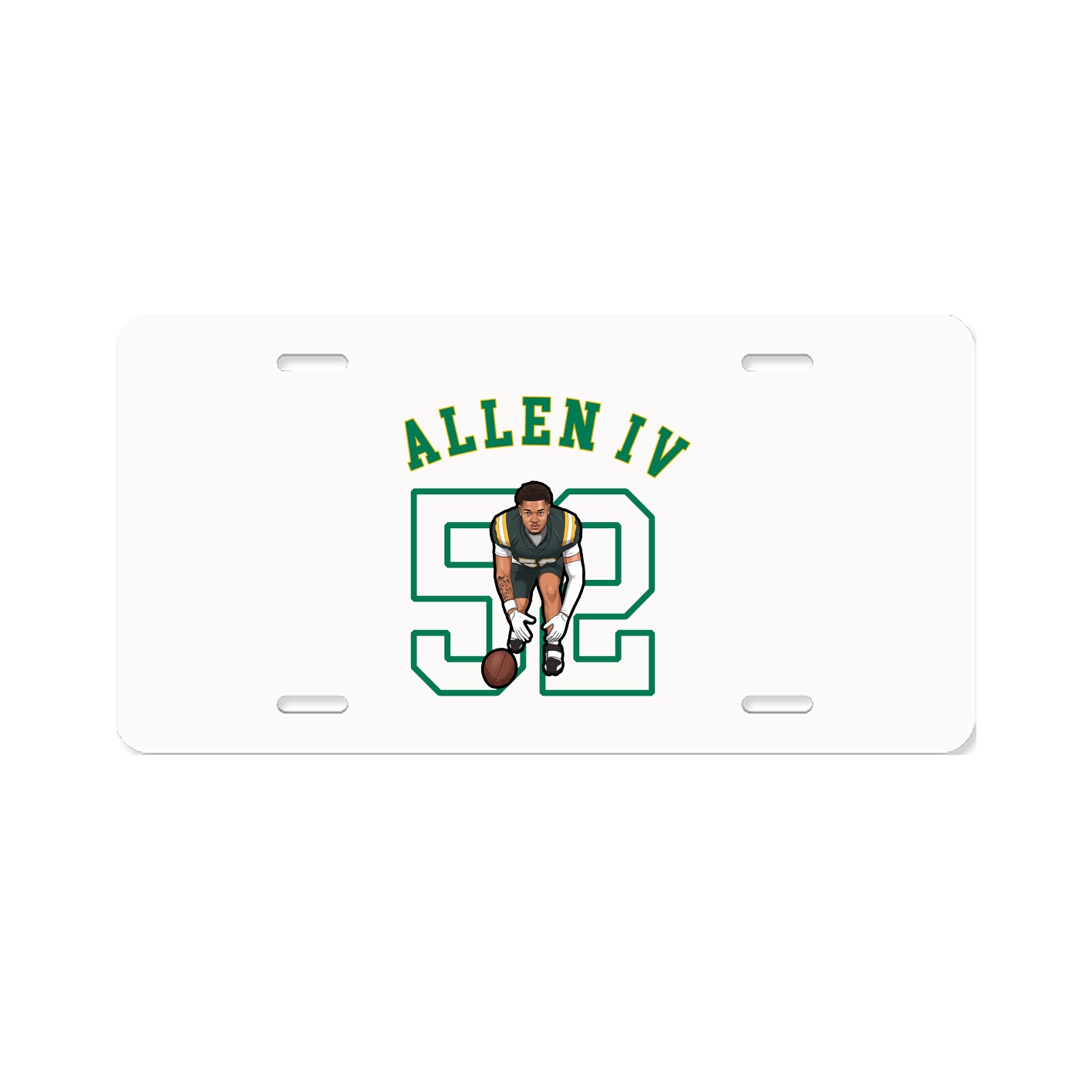 License Plate — Shirsey Arch in Classic