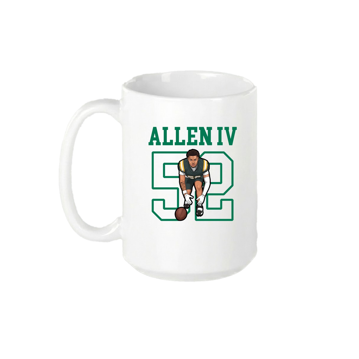 15oz Coffee Mug — Shirsey in White