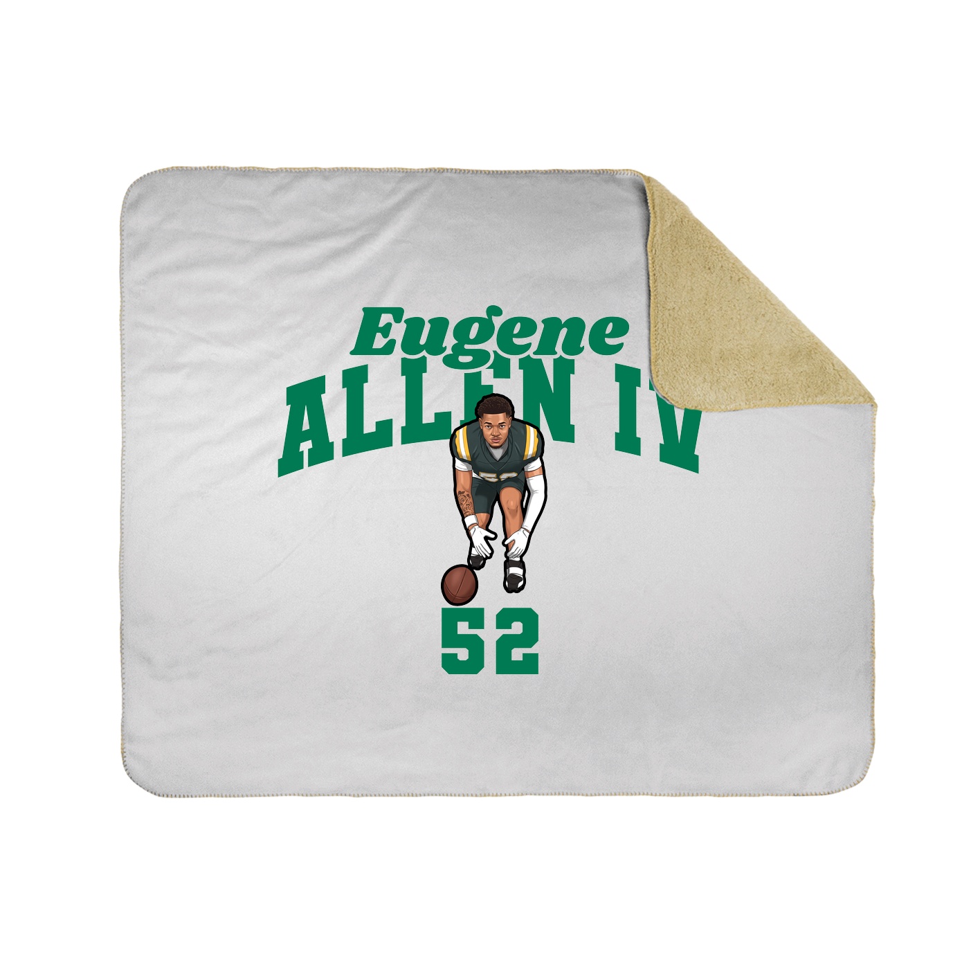 Throw Blanket — Signature Arch in White