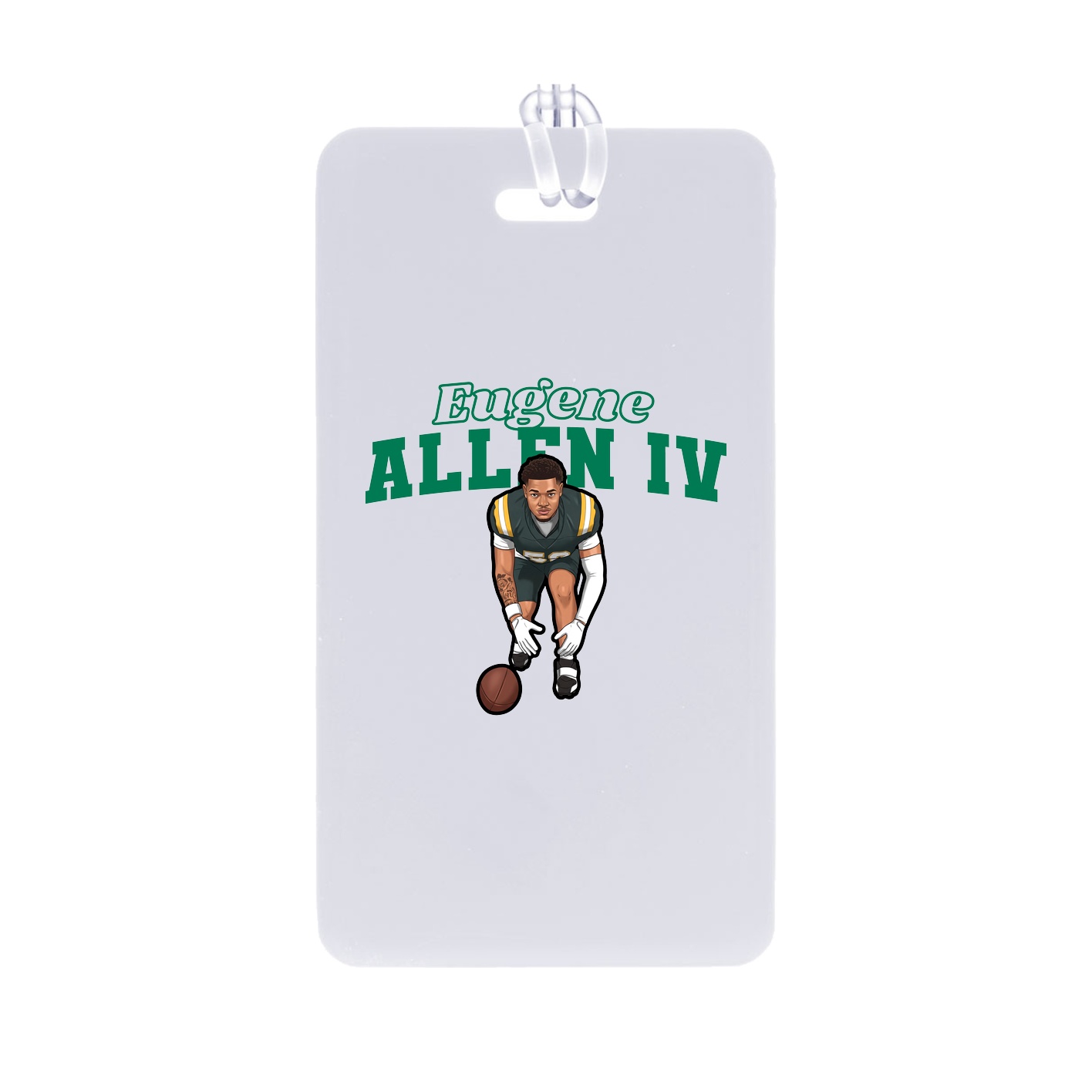 Bag Tag — Name Arch in Classic