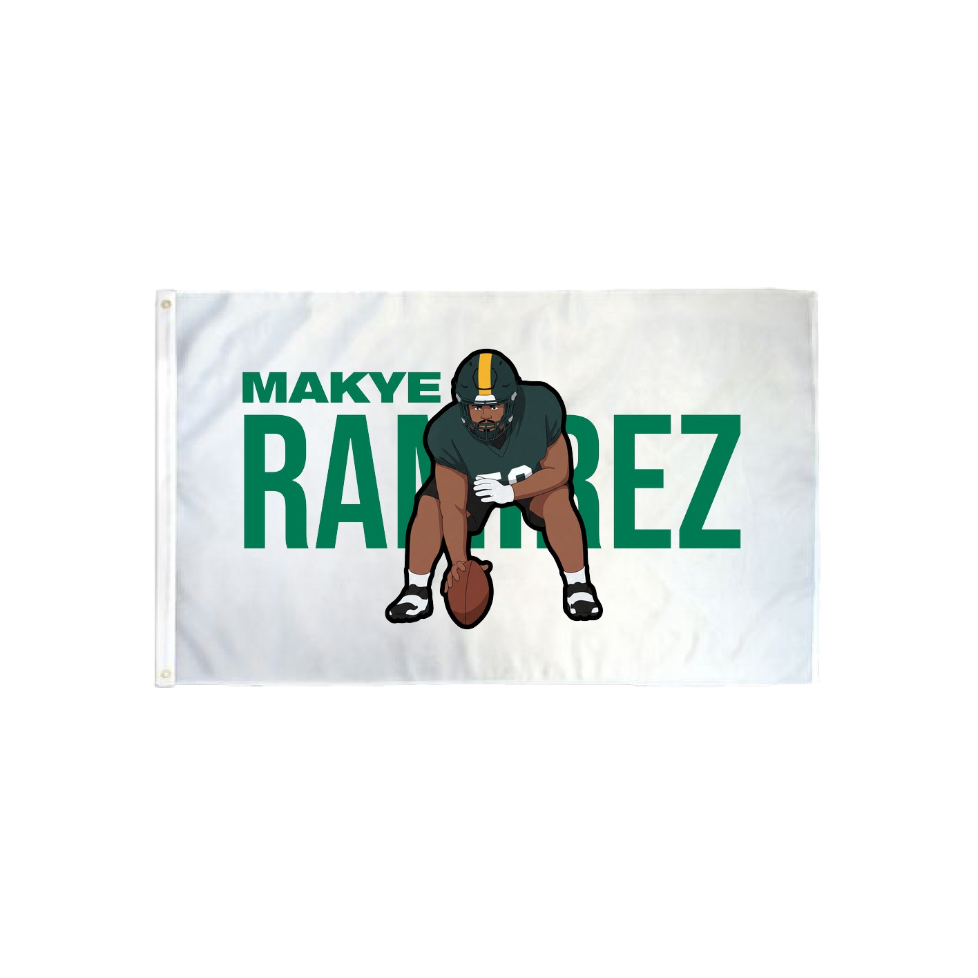 3x5 Flag — Player Name in Classic