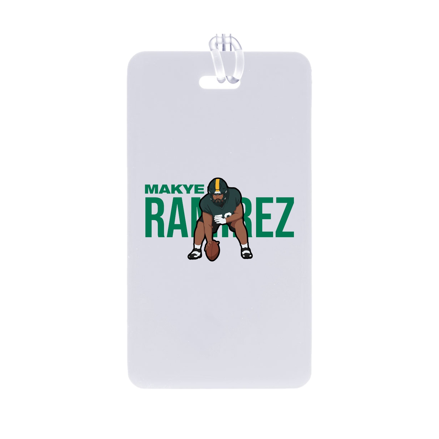 Bag Tag — Player Name in Classic