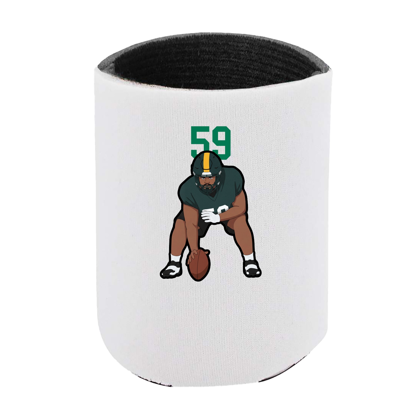 Can Holder — Number Top in White