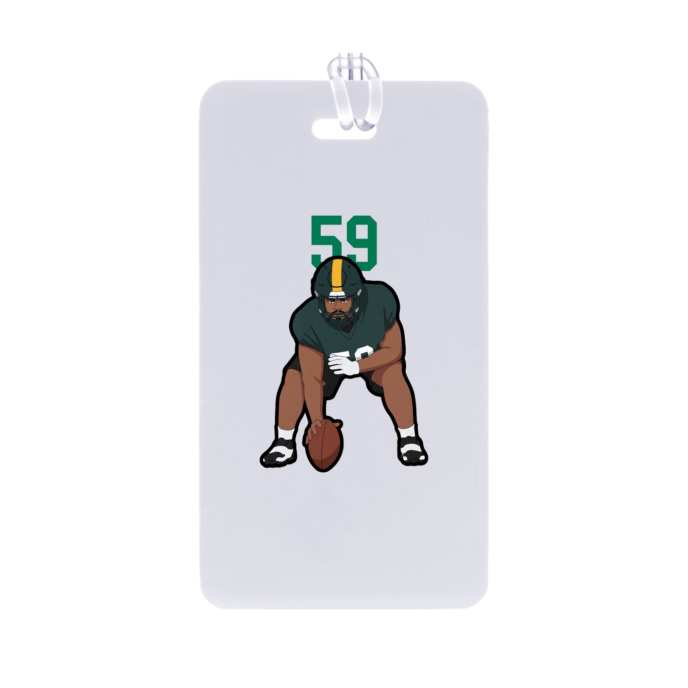 Bag Tag — Number Top in Classic