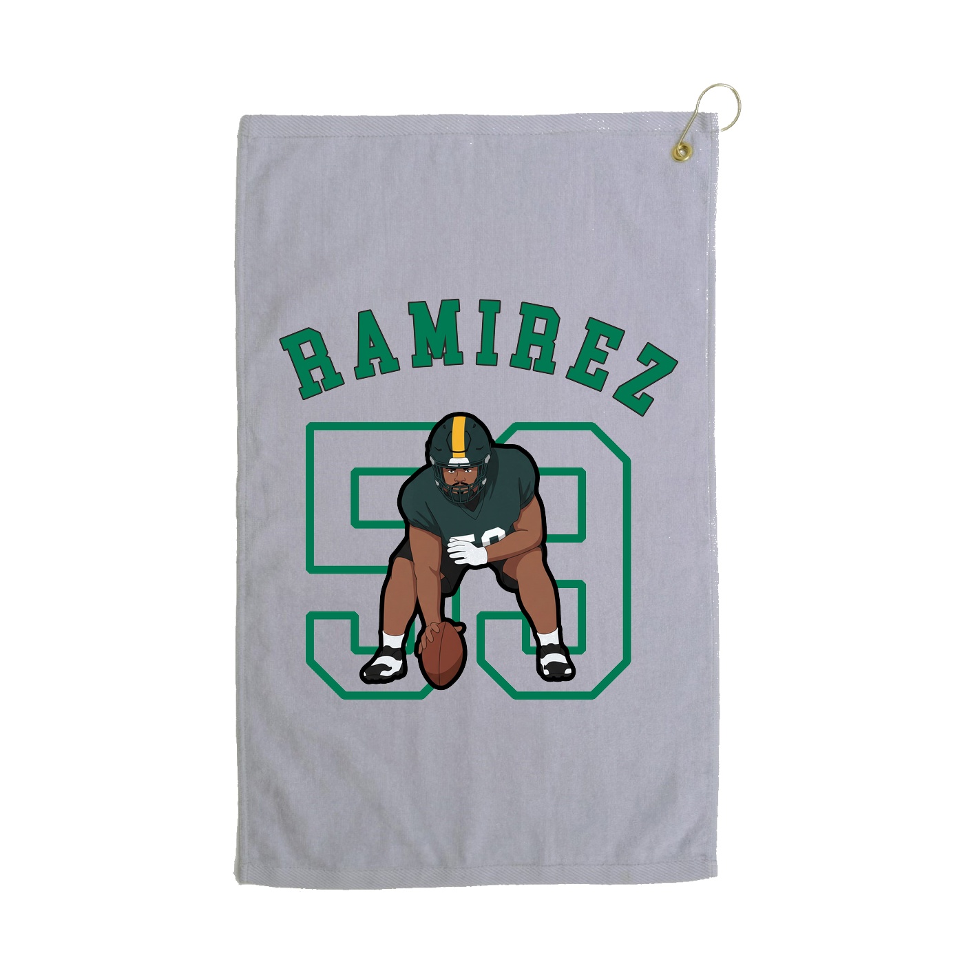 Golf Towel — Shirsey Arch in Grey
