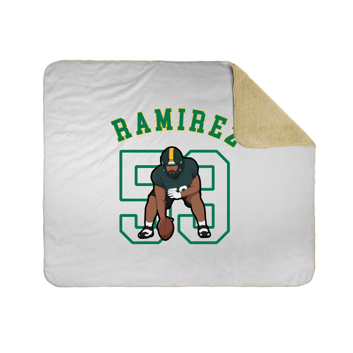 Throw Blanket — Shirsey Arch in White