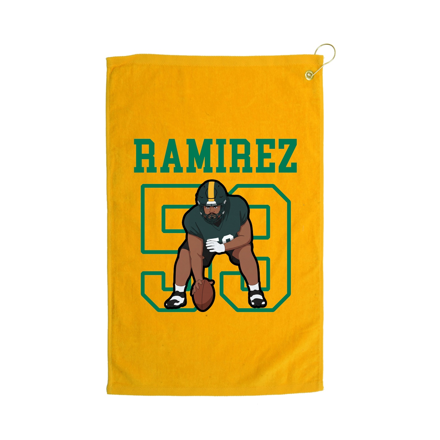 Golf Towel — Shirsey in Gold