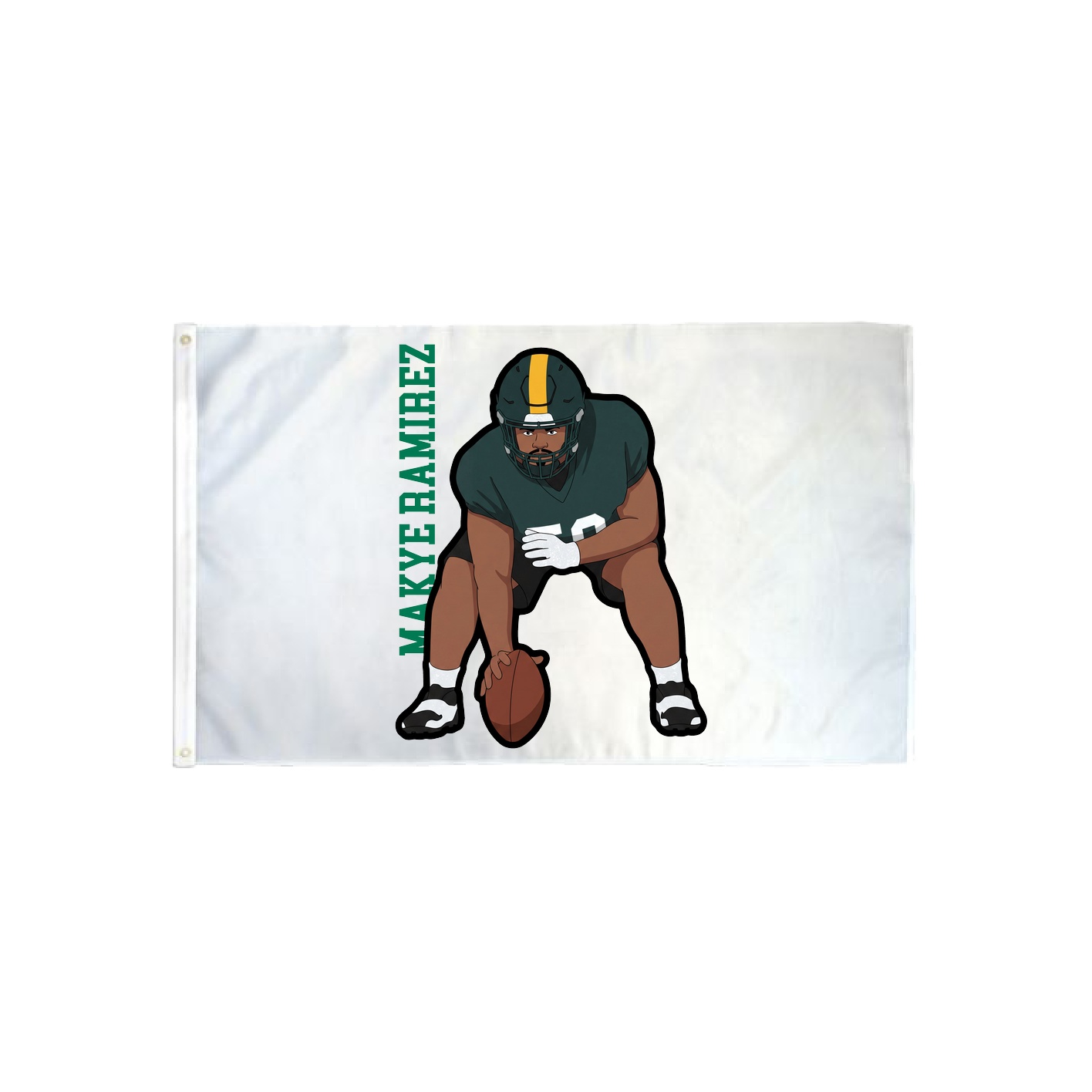 3x5 Flag — Name Vertical in Classic