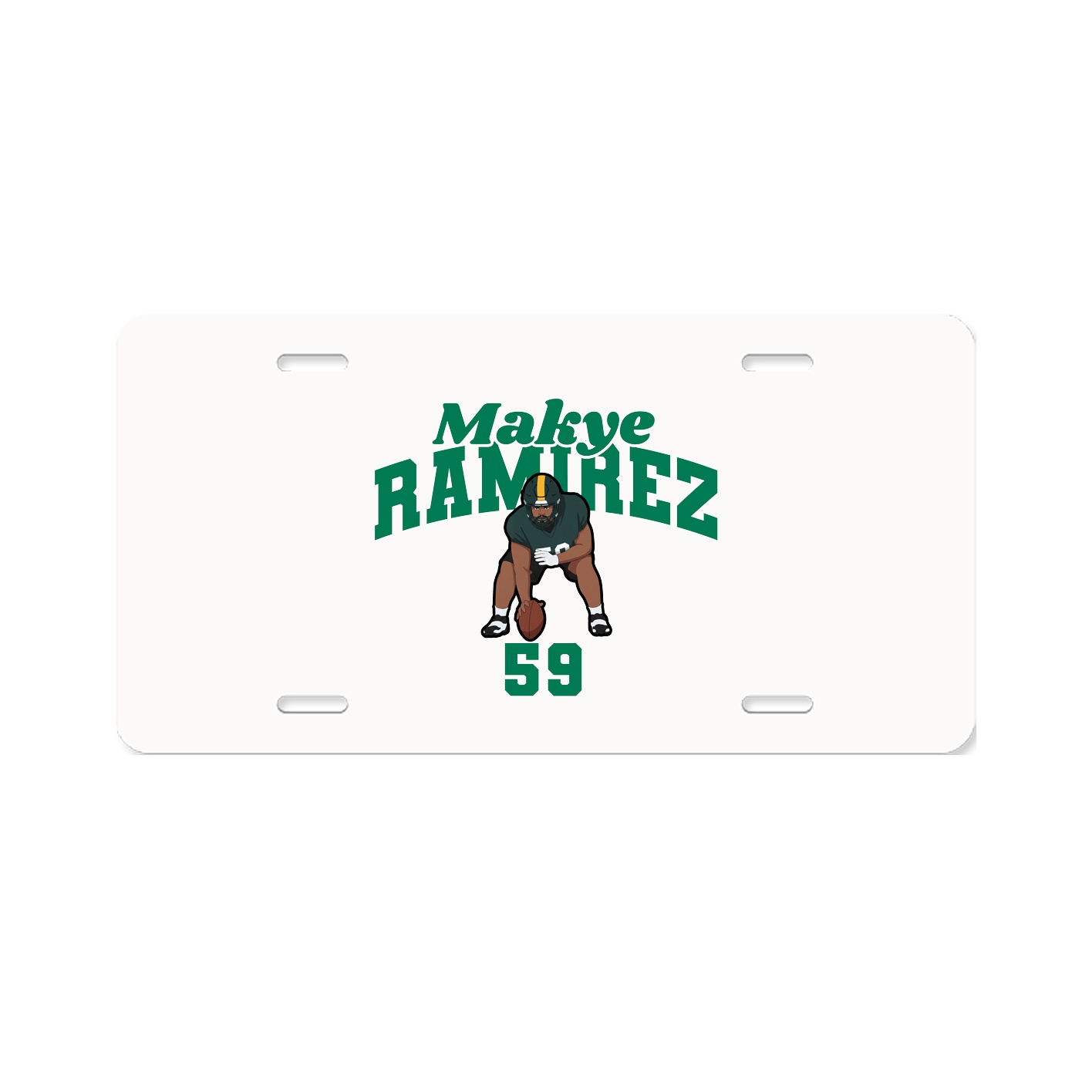 License Plate — Signature Arch in Classic