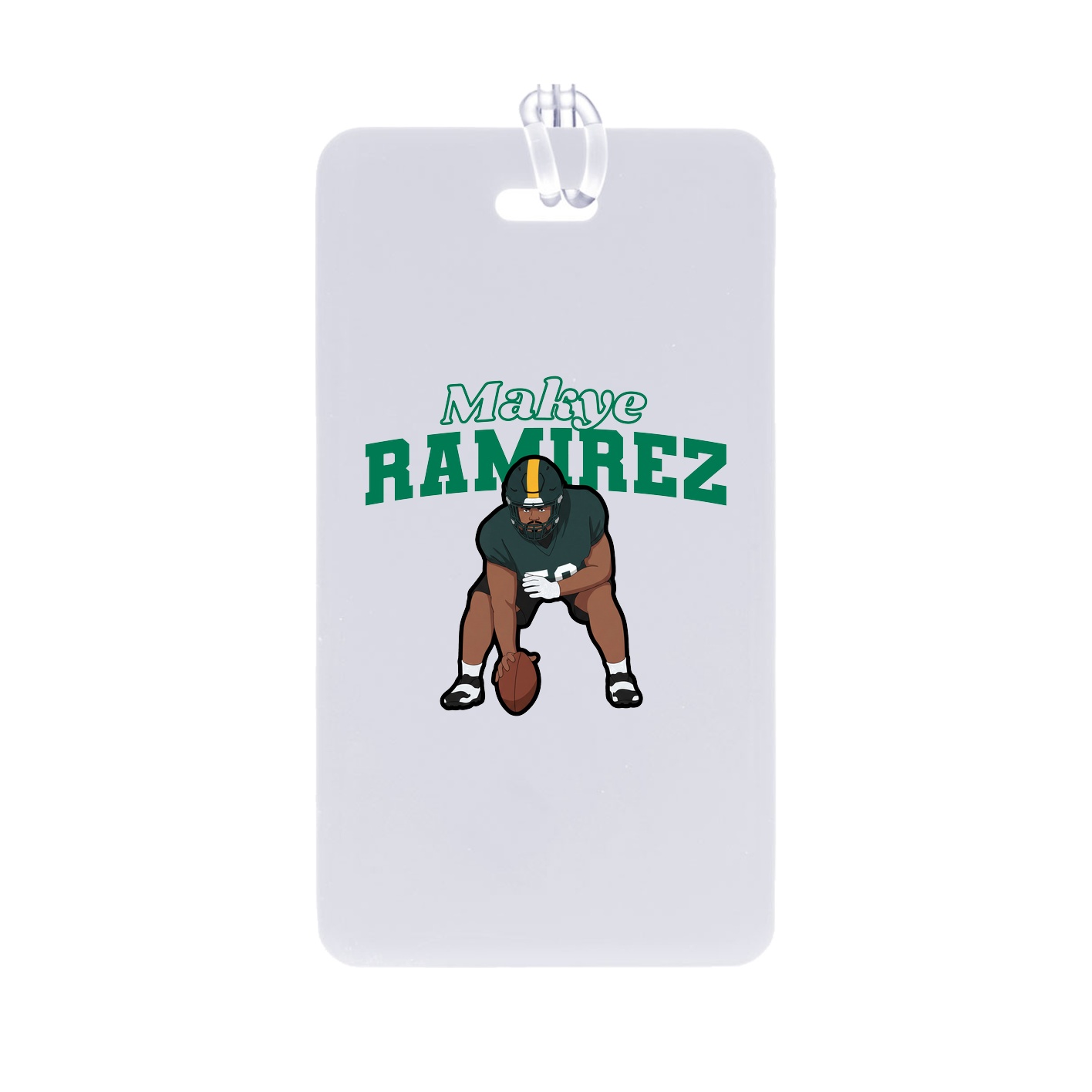 Bag Tag — Name Arch in Classic